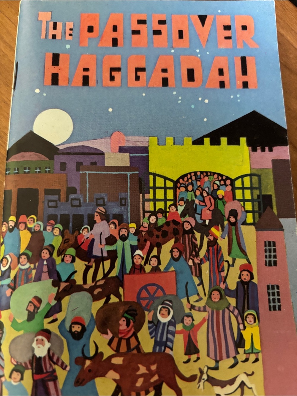 iThe Passover Haggadah!" illustrated by children from the Israel Orphans